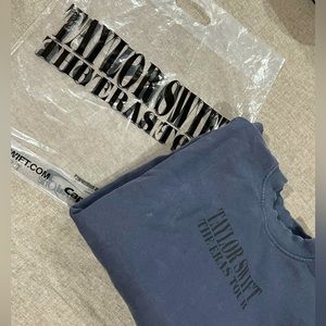 Taylor Swift Eras Tour Blue Crewneck Sweatshirt Limited Edition Official Merch